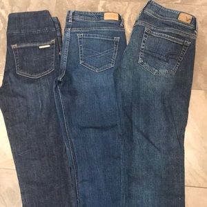 3 pair women’s jeans great condition